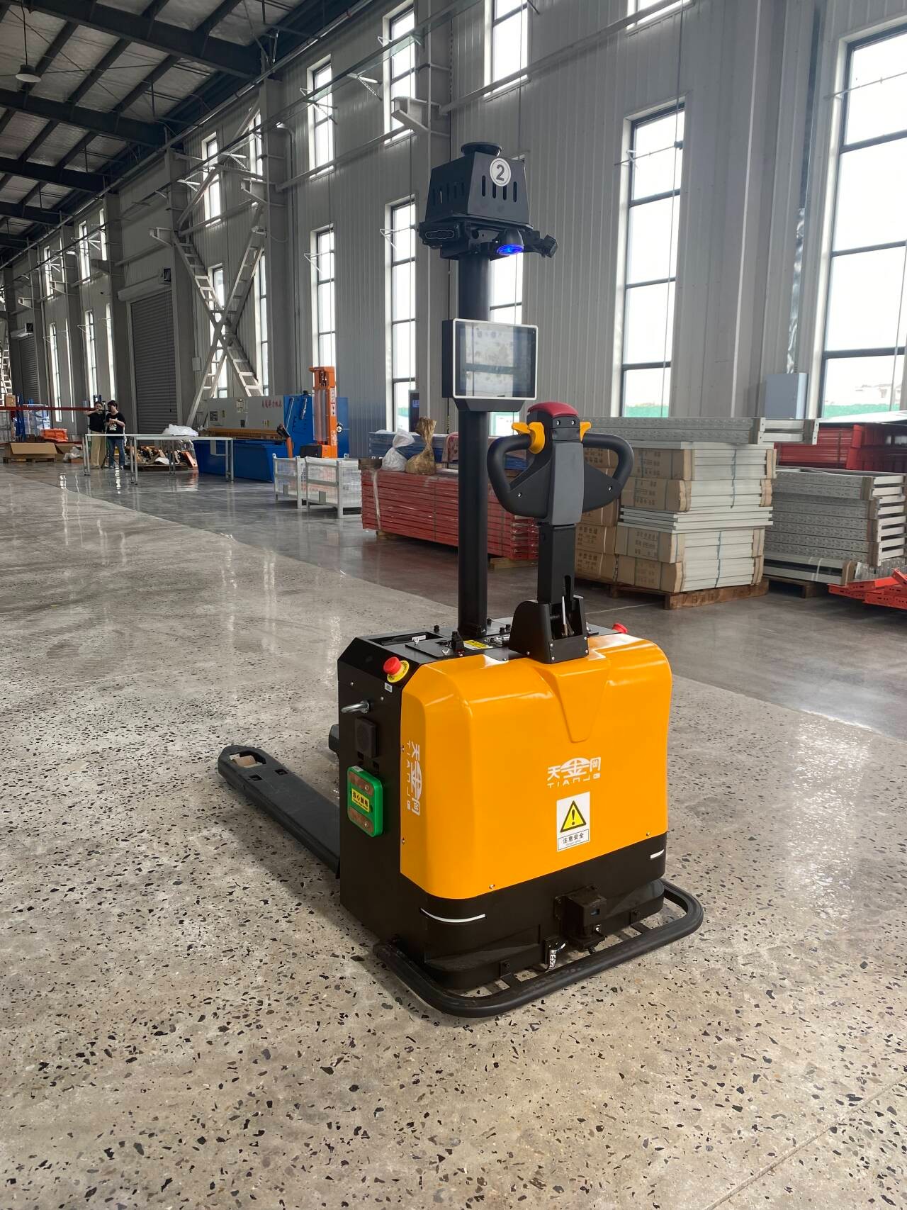 纸业AGV智能搬运解决方案